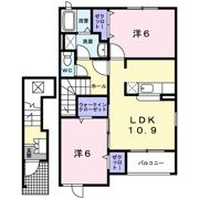 プロムナード Ⅲの間取り画像