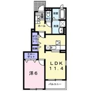エプリース Ⅲの間取り画像