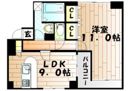 第一天瀬ビルの間取り画像
