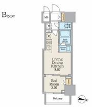 クレストコート池上の間取り画像