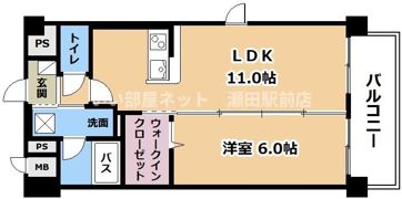 プリエボヌールの間取り画像