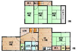 馬木戸建ての間取り画像
