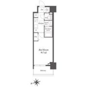 プレサンスブルーム浅草Northの間取り画像