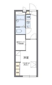 レオパレス津島マンション第3の間取り画像