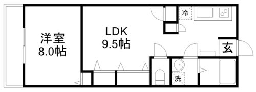 田中マンションの間取り画像