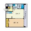 HF大濠レジデンスBAYSIDEの間取り画像