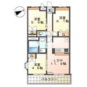 Wealth View 新宮の間取り画像