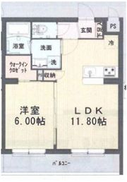 Paulownia Valley take10西横浜の間取り画像