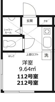 フィリップ下落合の間取り画像