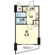 川鶴ハイツの間取り画像