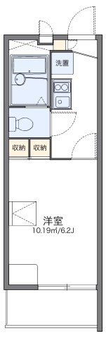 レオパレスノーブルコート久地の間取り画像