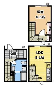 MOK-TERRACE GYOTOKUの間取り画像