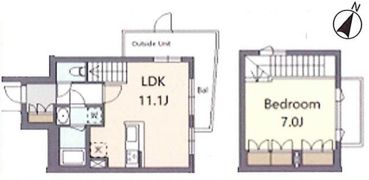 パークフロントの間取り画像