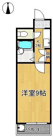 キャステール八千代の間取り画像