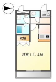 ミレニアムハイツ熊本の間取り画像