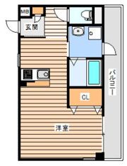 葵マンションの間取り画像