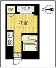 シティーハイツ豊秀の間取り画像