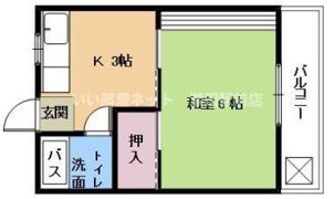 シャルム唐橋の間取り画像