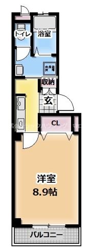 ライズコート守口の間取り画像