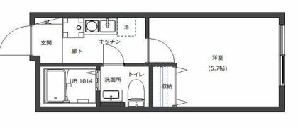 D－STYLE蓮根の間取り画像