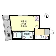 ベイルーム横浜大口の間取り画像