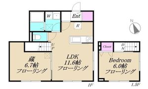 仮称エムジオ西馬込の間取り画像