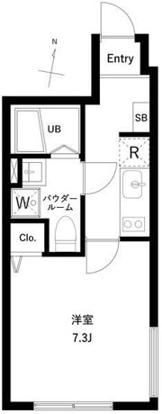 WHARF蒲田westの間取り画像