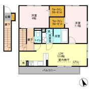 未来樹(ゆめのき) 参号棟?参の間取り画像