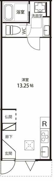 プラウドの間取り画像