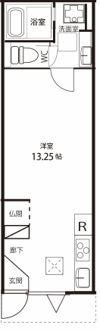 プラウドの間取り画像