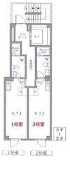 APEX秋葉原の間取り画像