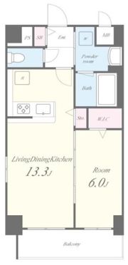 ザパーク亀戸の間取り画像