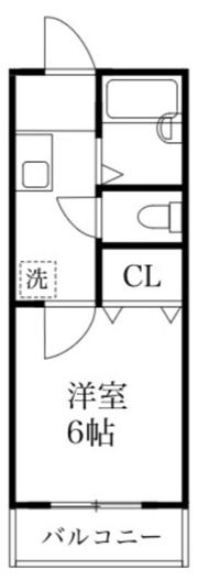 カトレアマンションの間取り画像