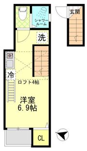 クアルト板橋の間取り画像