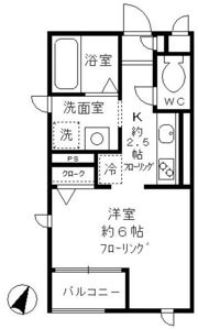ヒルトップコートの間取り画像