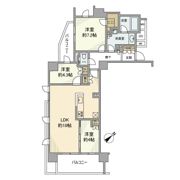 クレヴィア用賀の間取り画像