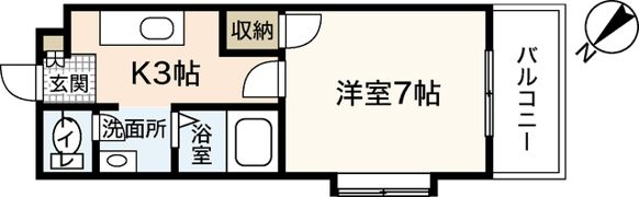カーサ大塚の間取り画像