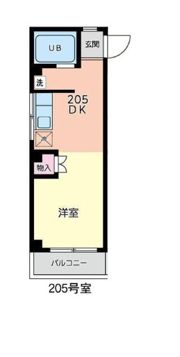 ファーストビルⅡの間取り画像