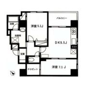 マンション八木橋の間取り画像