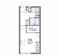 レオパレスグローリーⅡの間取り画像
