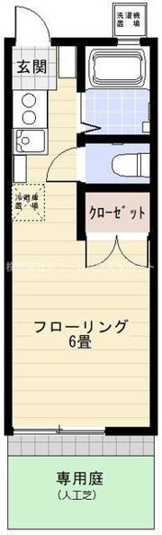 カサ アズーロの間取り画像