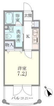 ユンヌフィーユの間取り画像