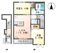 アリエッタⅡの間取り画像