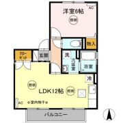 ベルコート B棟の間取り画像