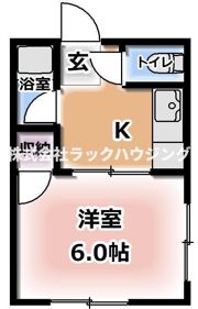 ムーンライト門真の間取り画像