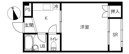 竹内ビルの間取り画像