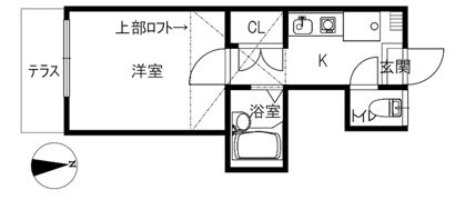 横川レジデンスの間取り画像