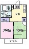 シティハイツ連取の間取り画像