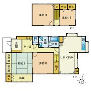 干隈2丁目M貸家の間取り画像