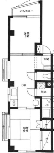 シャンブル梅屋敷の間取り画像